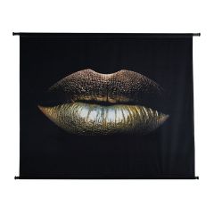 IN.HOUSE Wandkleed Glamour Kiss Velvet Gold