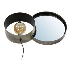 Wandlamp met spiegel Charger